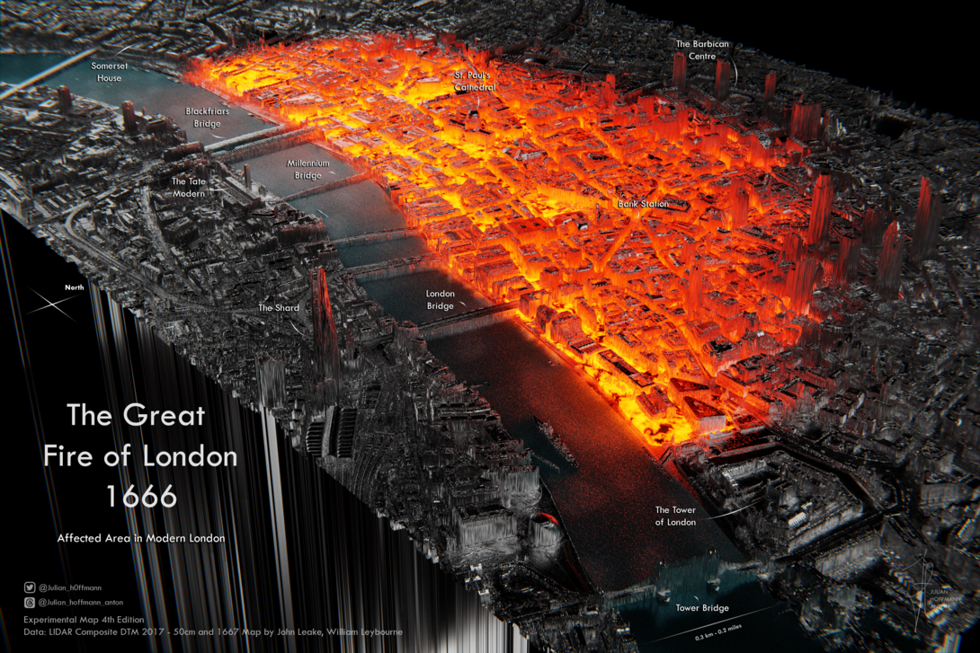 The Great Fire Of London Information Is Beautiful Awards The Great Fire Of London Information Is Beautiful Awards