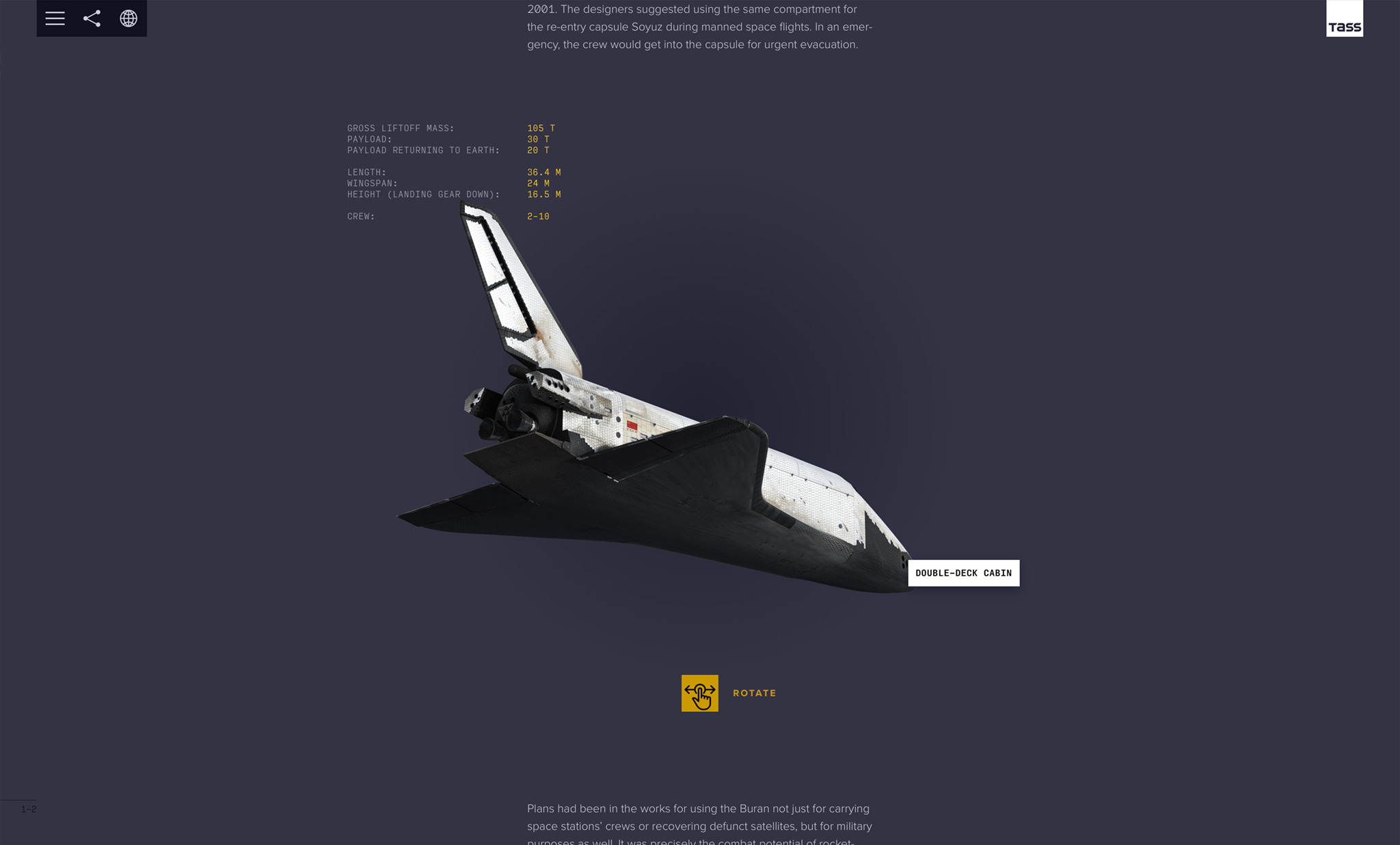 The Buran. The Soviet Space Shuttle Success Story — Information is