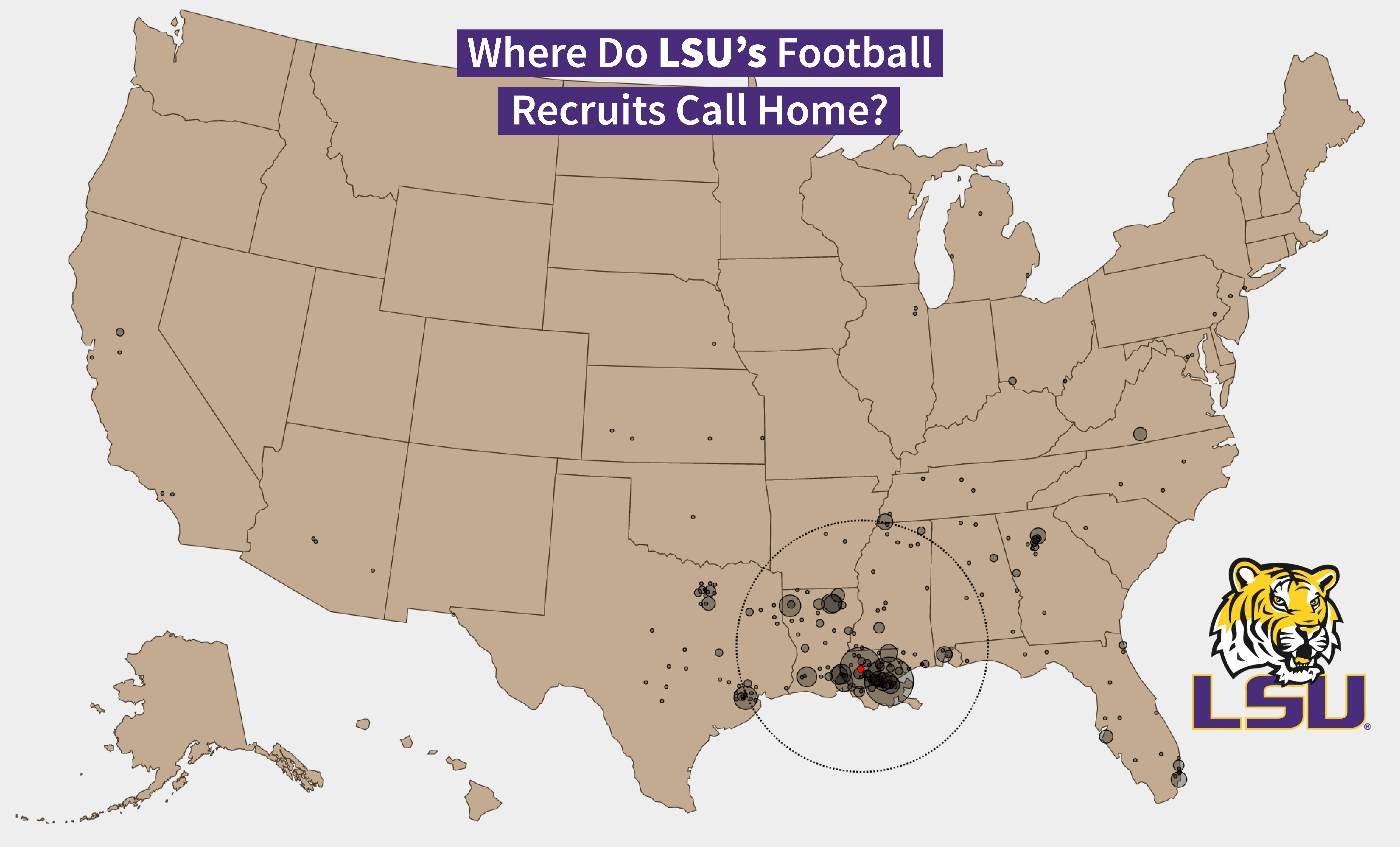 Where Do Top NCAA Football Recruits Call Home? — Information is